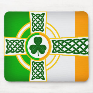 Celtic Irish Flag Design for Mouse pad