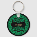 Celtic Irish Personalized Name Keychain at Zazzle
