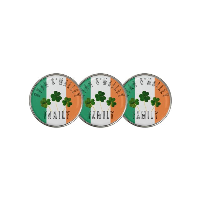 Celtic Irish Pride & Fun Golf Ball Marker (3 Up)