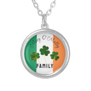 Celtic Irish Pride & Fun  Silver Plated Necklace
