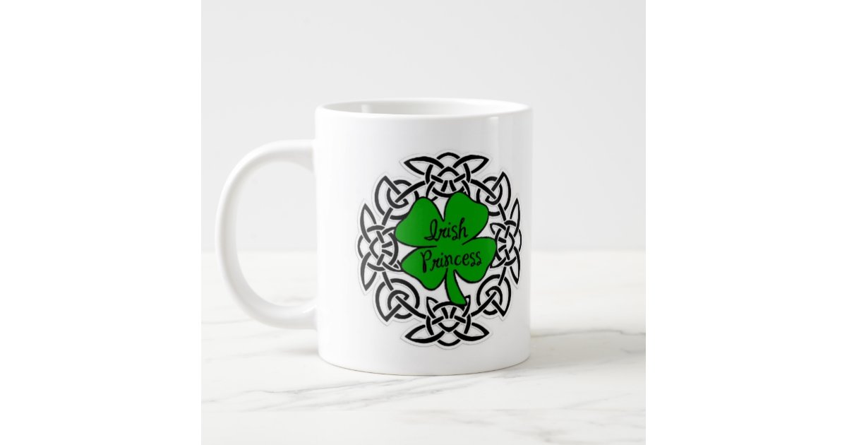 Celtic Irish Princess Large Coffee Mug | Zazzle
