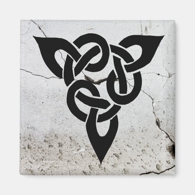 celtic irish sacred symbols magnet (Front)
