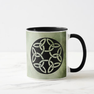 celtic irish sacred symbols mug