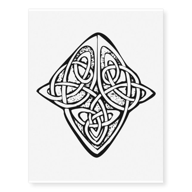celtic irish sacred symbols temporary tattoos (Front)