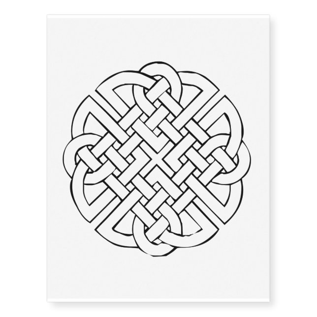 celtic irish sacred symbols temporary tattoos (Front)