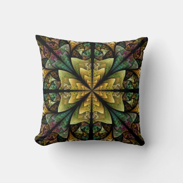 Celtic Journey Throw Pillow (Front)
