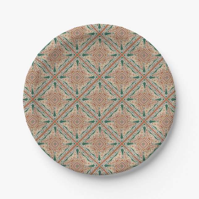 Celtic Kells Paper Plates (Front)