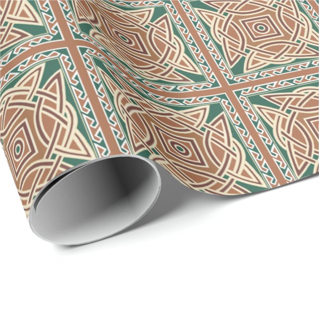 Celtic Kells Wrapping Paper (Roll Corner)