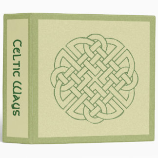 Celtic Knot 3 Ring Binder