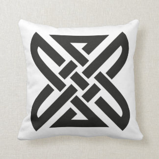 Celtic Knot 4-point Throw Pillow