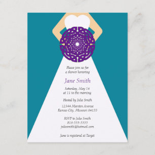 Celtic Knot Bridal Shower Invitation