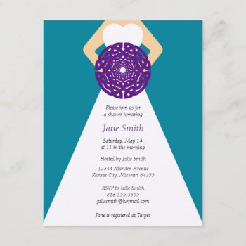 Celtic Knot Bridal Shower Invitation by JMH_Designs at Zazzle