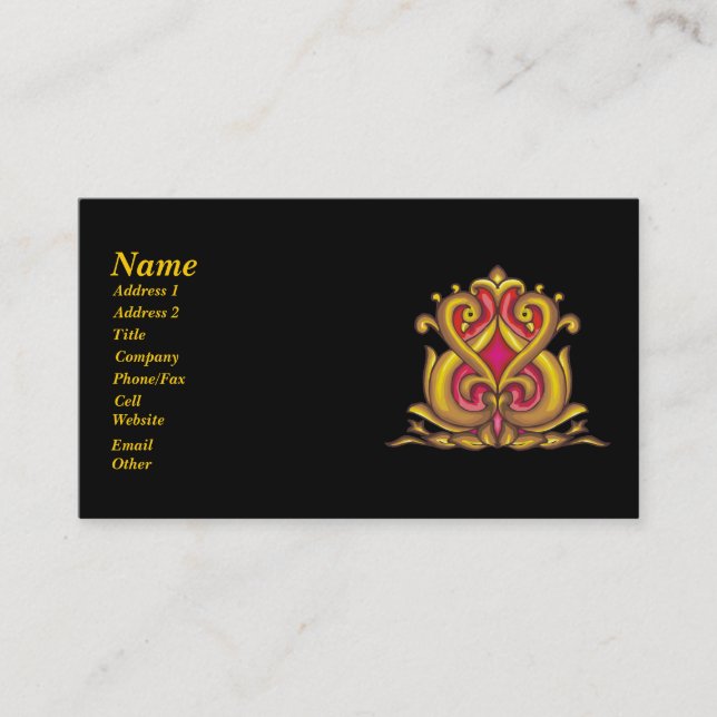 Celtic Knot Business Cards (Front)