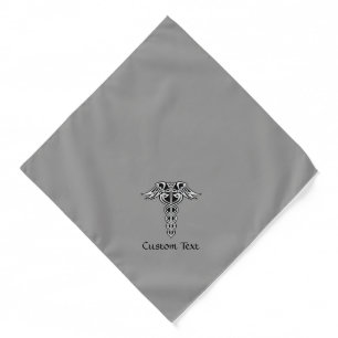 Celtic Knot Caduceus Bandana