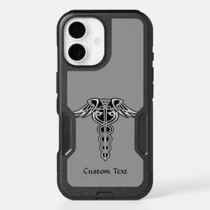 Celtic Knot Caduceus iPhone 16 Case