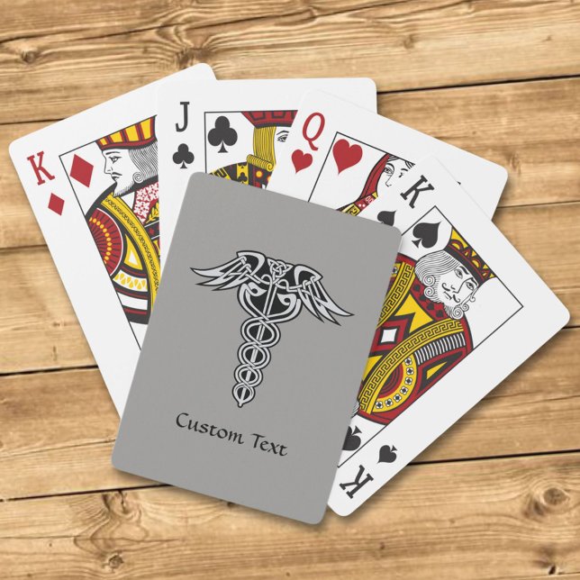 Celtic Knot Caduceus Poker Cards (Creator Uploaded)