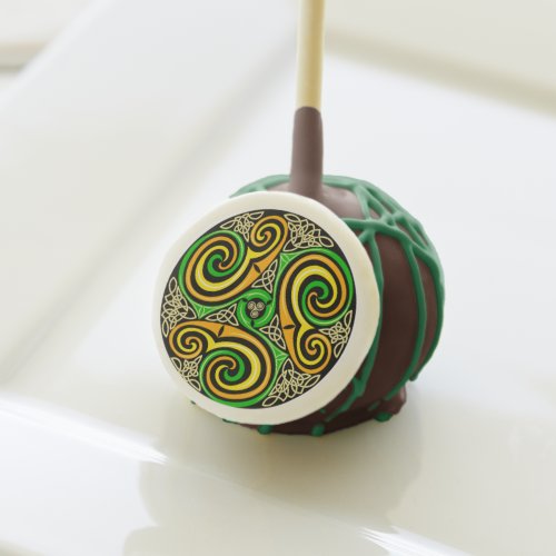 Celtic Knot Cake Pops