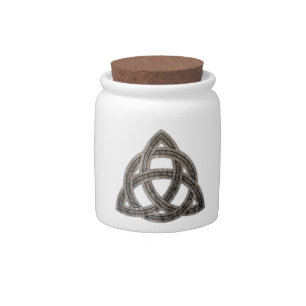 Celtic Knot Candy Jar