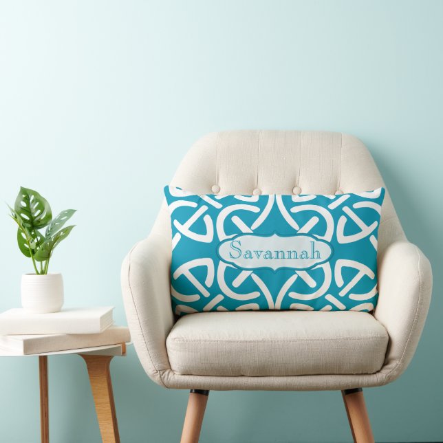 Celtic Knot Choose Color Personalized Pillow (Chair)