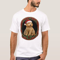 Celtic Knot Christmas Goldendoodle