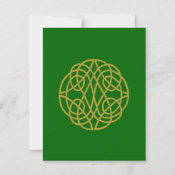 Celtic Knot Circle by Pot_of_Gold at Zazzle
