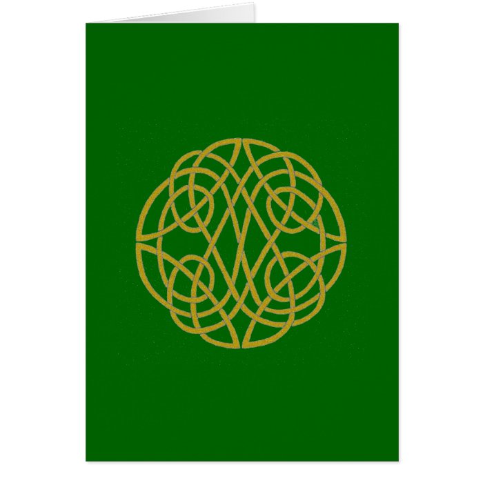 Celtic Knot Circle Greeting Cards