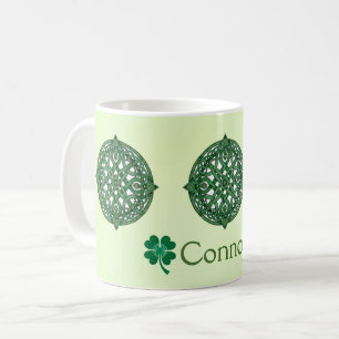 Celtic Knot Circles St. Patrick's Day Coffee Mug