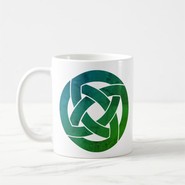 Celtic Knot Coffee Mug (Left)