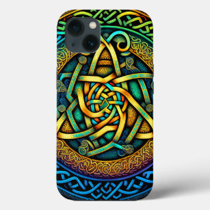 Celtic Knot Colorful Knotwork iPhone 13 Case