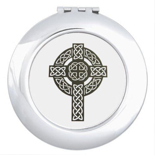 Celtic Knot Cross Mirror For Makeup