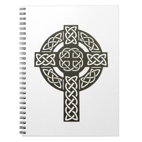 Celtic Knot Cross Notebook