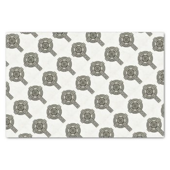 Celtic Knot Cross Tissue Paper by dmorganajonz at Zazzle