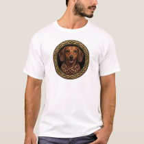 Celtic Knot Dachshund Dog Art