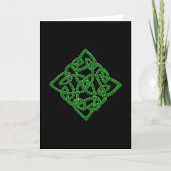 Celtic Knot - Diamond Cards by Pot_of_Gold at Zazzle