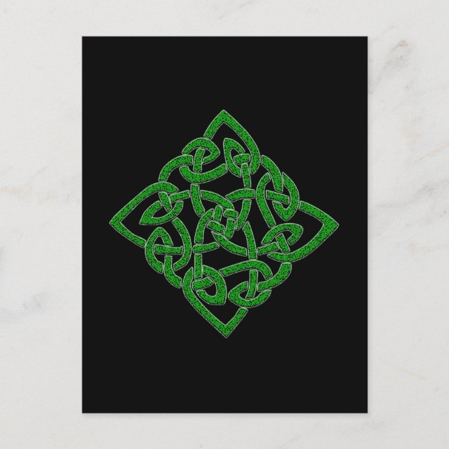 Celtic Knot - Diamond Postcards (Front)