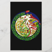 Celtic Knot Dragon Mandala (Front)