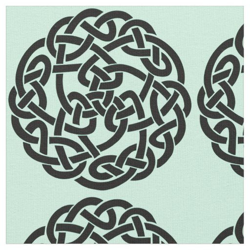Celtic knot fabric