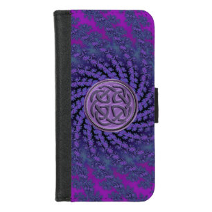 Celtic Knot Fractal iPhone 6 Plus Wallet Case