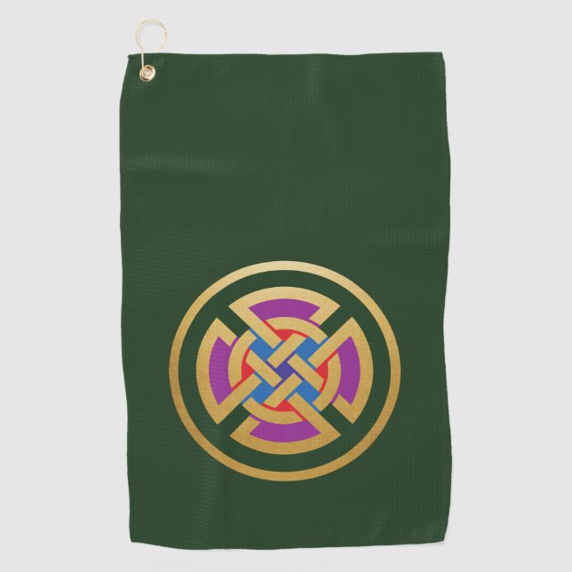Celtic Knot Golf Towel (Front)