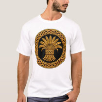 Celtic Knot Harvest Wheat Sheaf