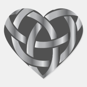 Celtic Knot Heart Sticker