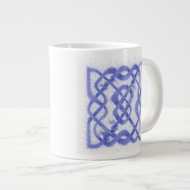 Celtic Knot III - Jumbo Mug (Front Right)