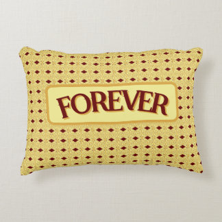 Celtic knot in gold accent pillow