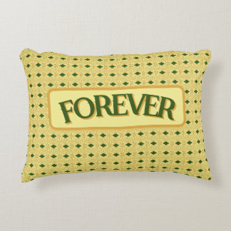 Celtic knot in gold accent pillow