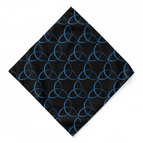 Celtic Knot in Sky Blue Tie Bandana