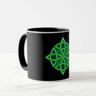 celtic knot ireland ancient symbol pagan irish gre mug