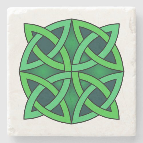 celtic knot ireland ancient symbol pagan irish gre stone coaster