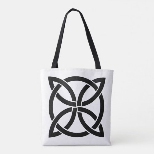 celtic knot ireland ancient symbol pagan tote bag