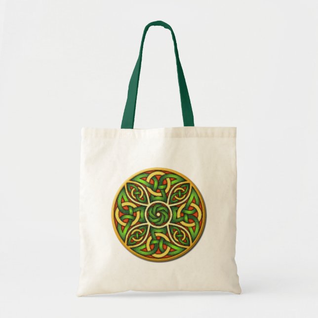 Celtic Knot Irish Art History Designer Bag (Front)