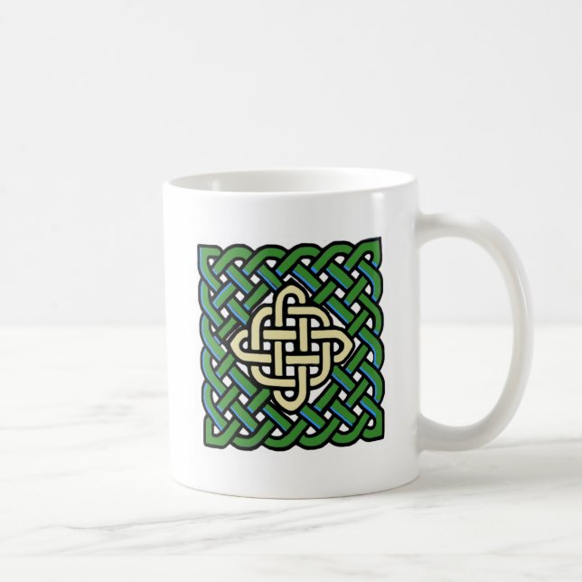 Celtic Knot Irish Coffee Mug (Right)
